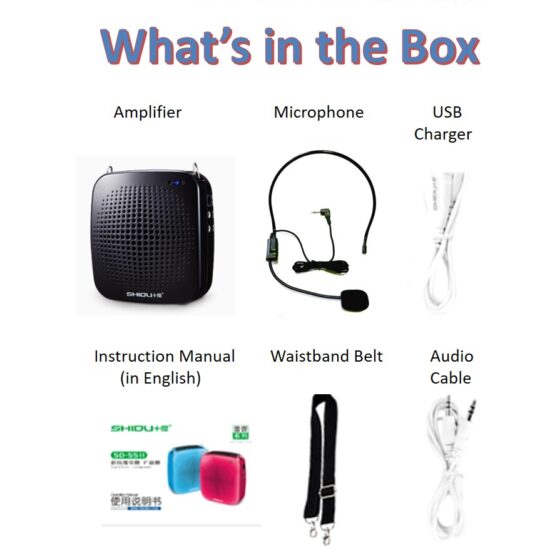 15W Portable Voice Amplifier Loudspeaker - Image 5