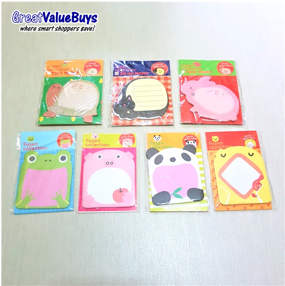 KID019 Sticky Memo Note Pad main (1024x1024) logo