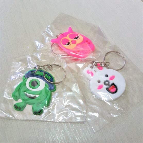 10x Cartoon Keychain (assorted designs) - Image 3
