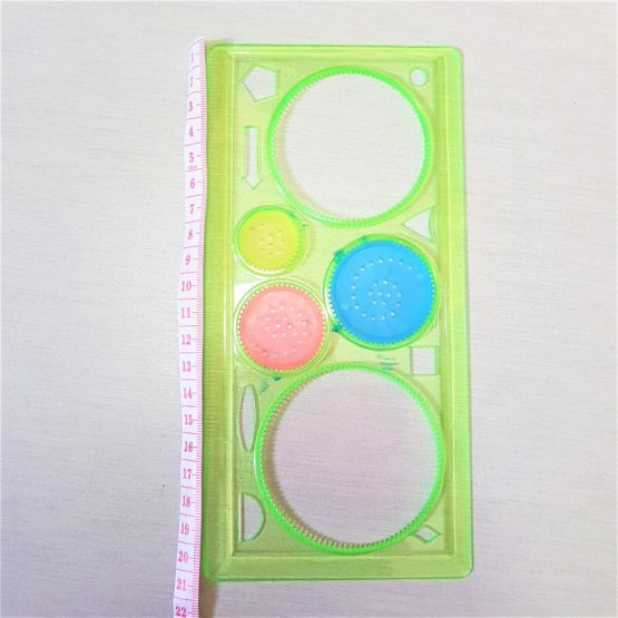 10x Spirograph Ruler Art Tool - Image 2