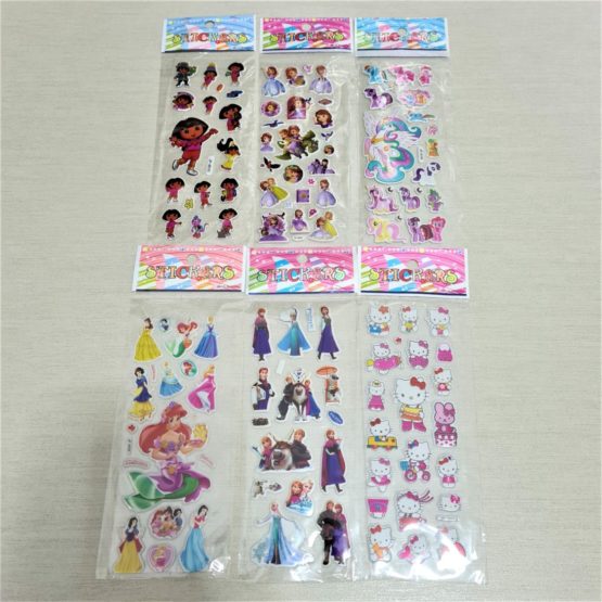 10x Foam Puffy Pop-up Stickers - Image 5