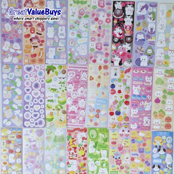 20x Shimmery Stickers - Image 3
