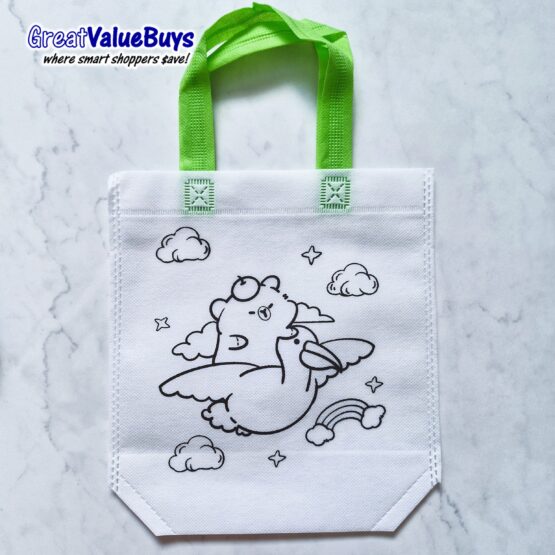 10x Recycle Reusable Bag DIY Colouring Bag - Image 6