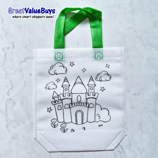 10x Recycle Reusable Bag DIY Colouring Bag - Image 7
