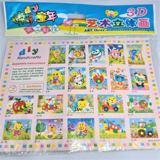 10x EVA Foam Art and Craft Activity Kit - Image 5