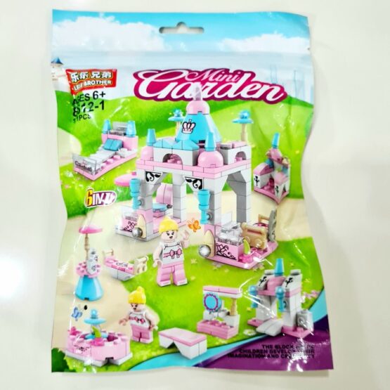 Mini Building Blocks 7-in-1 Princess House - Image 3