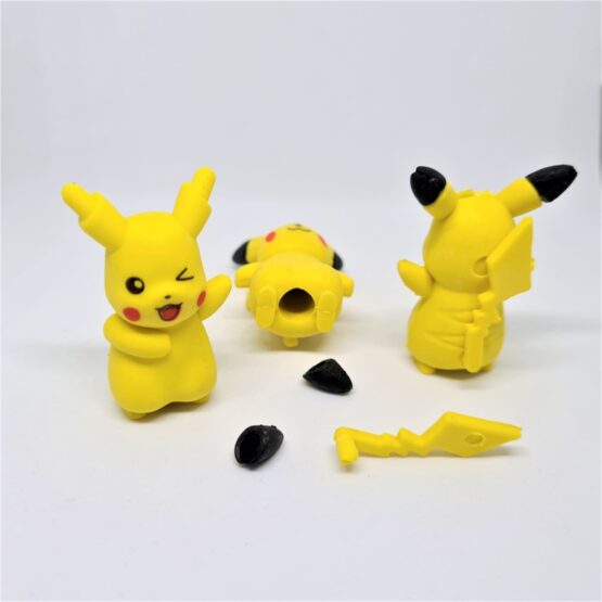 10x Pokemon Pikachu Eraser Pencil Topper - Image 2
