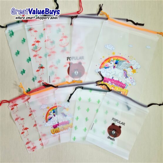 10x Waterproof Drawstring Gift Bag - Image 3