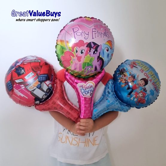10x Handheld Foil Balloons - Image 5