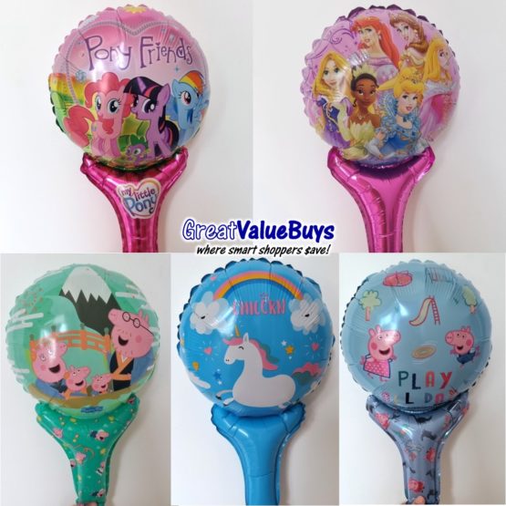 10x Handheld Foil Balloons - Image 2
