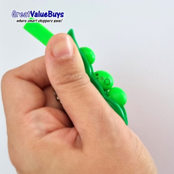 10x Squeeze Peas Edamame Keychain - Image 2
