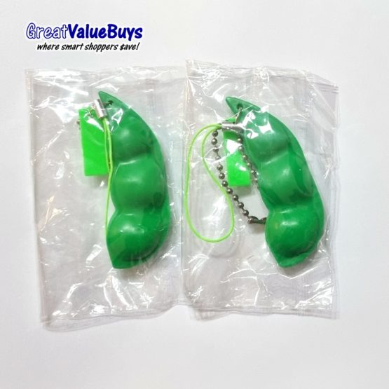 10x Squeeze Peas Edamame Keychain - Image 3