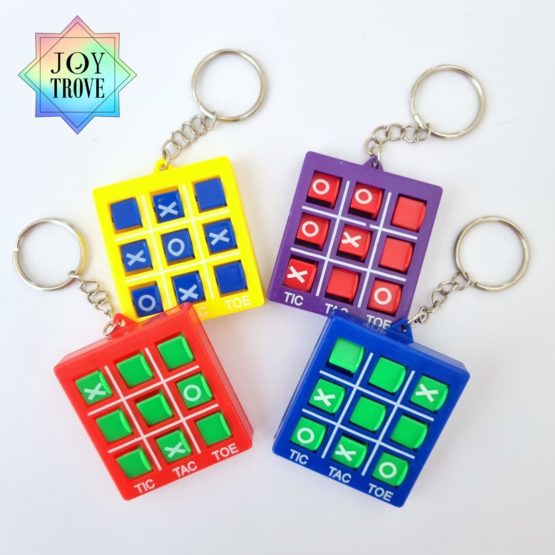 tic tac toe keychain game goodie bag gift