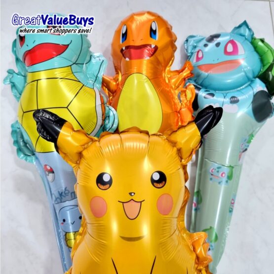 10x Pokemon Foil Balloons - Image 2