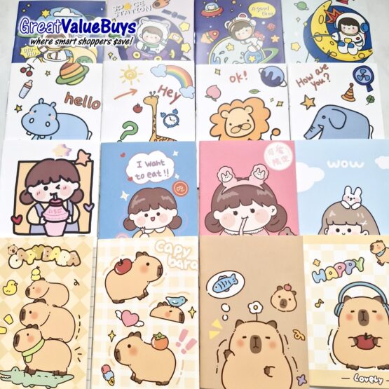 10x Mini Notebooks