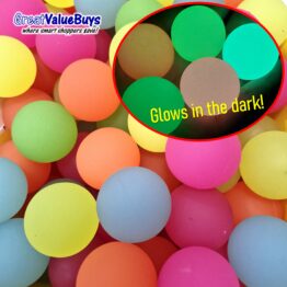 10x Glow Bouncy Balls