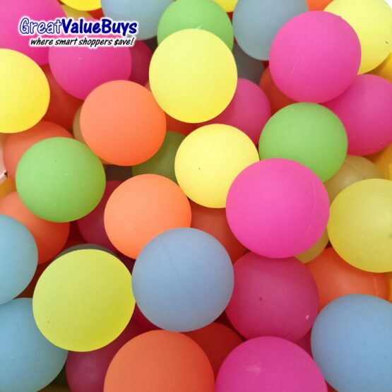 10x Glow Bouncy Balls - Image 2
