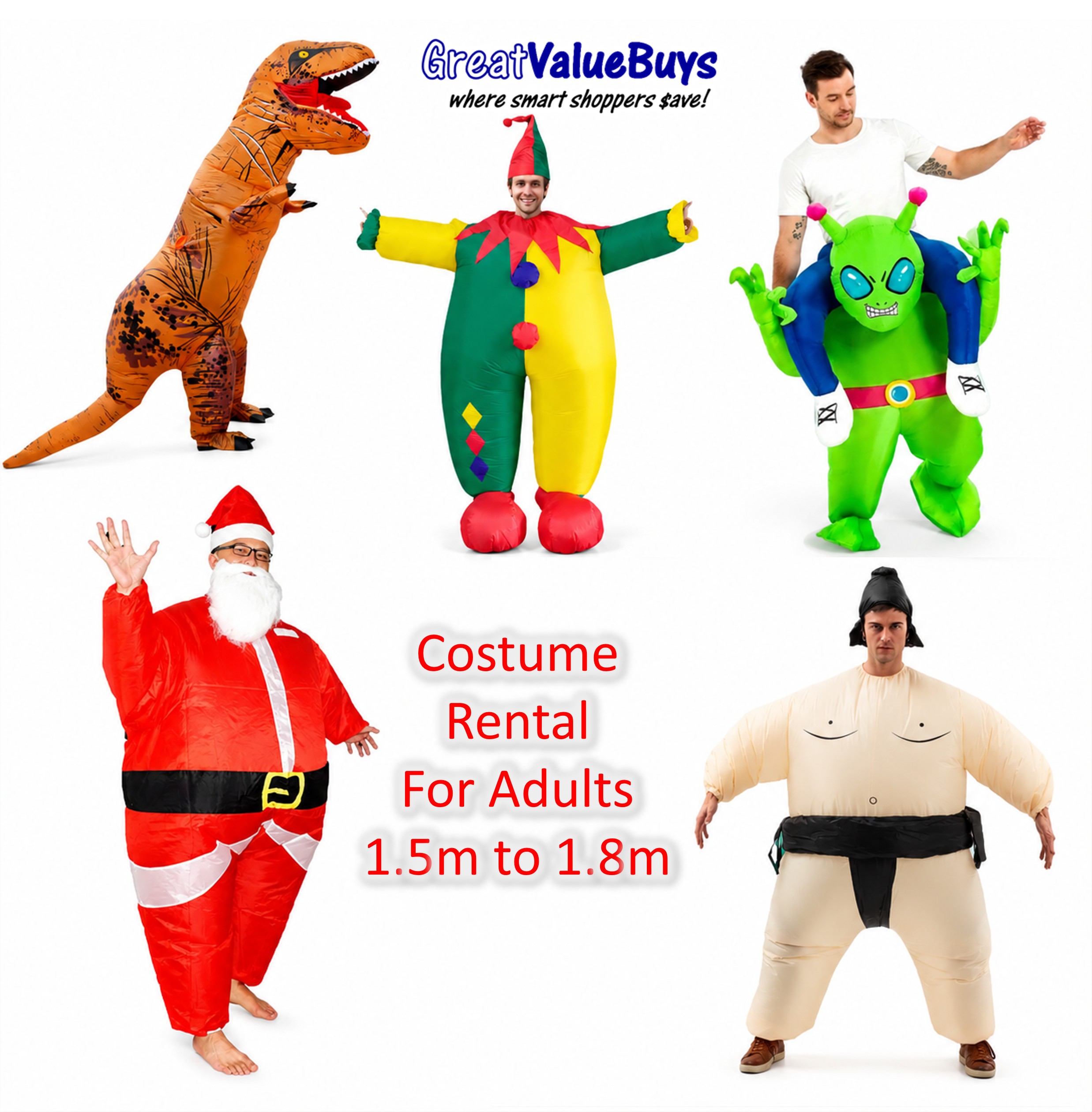adult costume rental